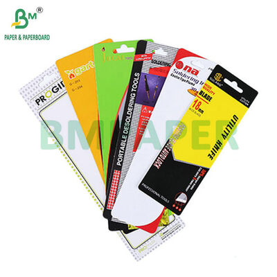 Yüksek Hacimli Ağartılmış 210gsm 250gsm Beyaz Blister Kartı (Blister Ambalaj İçin)