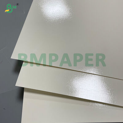 315g + 15g Kaplamalı Beyaz Gıda Sınıfı PET Karton Gıda Tabağı İçin