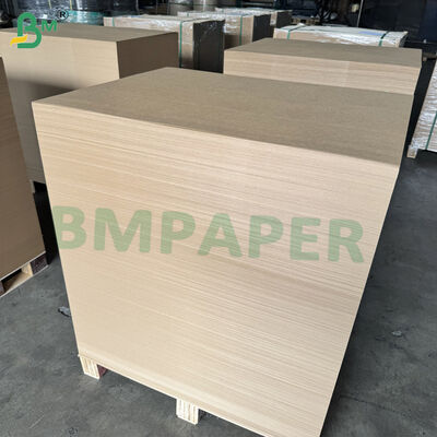 Yüksek dayanıklılıklı beyazlatılmamış kraft kağıdı 50lb yüksek genişletilebilir çimento torbası kraft kağıdı