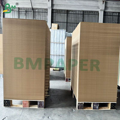 Yüksek dayanıklılıklı beyazlatılmamış kraft kağıdı 50lb yüksek genişletilebilir çimento torbası kraft kağıdı