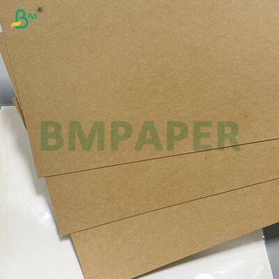 280g Gıda Sınıfı Kaplamasız Kahverengi Kraft Öğle Yemeği Kartonu 2S PE