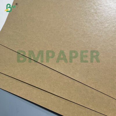 280g Gıda Sınıfı Kaplamasız Kahverengi Kraft Öğle Yemeği Kartonu 2S PE