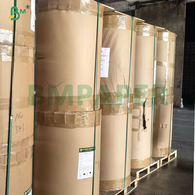 White One Side coated Glossy paper Reels for Making Self-adhesive Labels