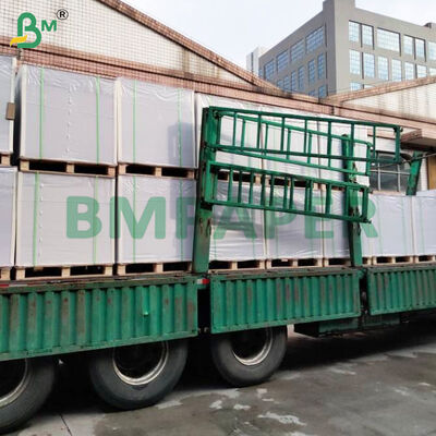 Çift taraflı beyaz keten tekstil karton kağıdı 1000 x 667mm