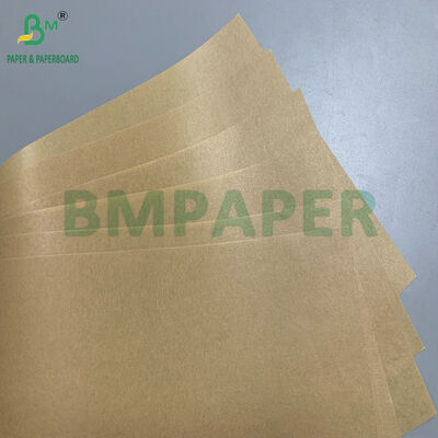 Gıda Sınıfı Doğrudan Temas Güvenli 30gsm 40gsm Kahverengi MG Kraft Kağıdı Kağıt Torbalar Gıda Paketleme İçin