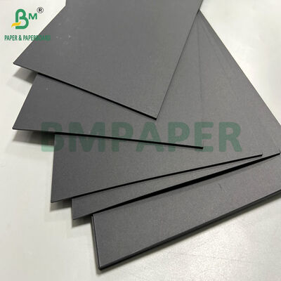 1mm 1.5mm 2mm Yüksek Kaliteli Hediye Kutusu İçin Masif Siyah Karton 70 x 100cm