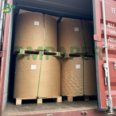 Kahverengi Kraft Kağıt Rulo Testliner Geri Dönüşümlü Liner Kurulu 200gsm