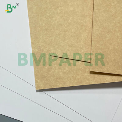 Gıda Kapları İçin %100 Saf Odun Hamuru 280gsm 300gsm Beyaz Kaplamalı Kraft Karton
