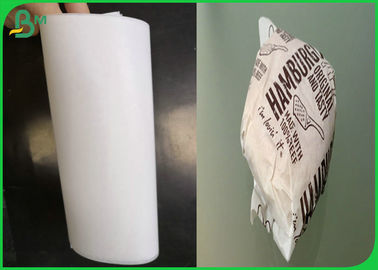 Gıda Derecesi FDA Sertifikalı MG Kraft Kağıdı 30gm 35gm 40gm Hamburger Sarma Kağıdı Paketleme için