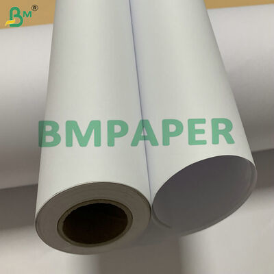 Yüksek Opaklık 20 lb Bond 36" x 300' Mühendislik Plotter Kağıt Rulosu CAD Baskı için Plan Kağıdı