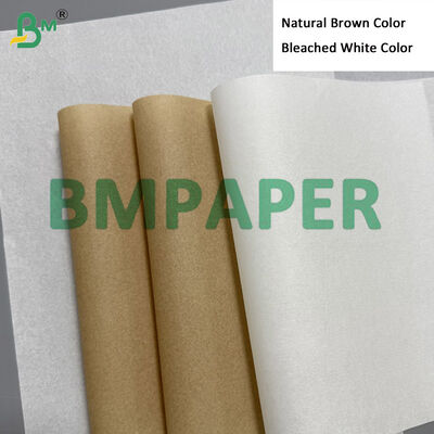 35 gsm 40 gsm Gıda sınıfı Beyaz Beyaz Gerçek Yağ geçirmez Kağıt Jumbo Rolls 365mm 295mm, KIT 3?? 5 Yağa dayanıklı