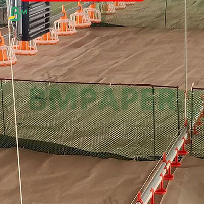 High Strength Hygienic Packed Poultry Chick Paper Absorbent Bedding Paper For Livestock Farm