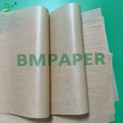 Toksik Olmayan Ağartılmamış 40gsm 60gsm Silikon Pişirme Kağıdı Çerezler için Yağlı Parşömen Levhalar, Ekmek Sağlıklı Pişirme