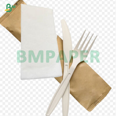 Gıda Güvenli Poly Kaplı Kraft 40gm Temel + 9gm PE Film Çamaşırı Dolap Kağıdı