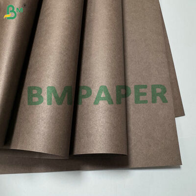 Food Grade Oil-Proof Coffee Color Greaseproof Paper Roll 40gsm 45gsm Wrapping Paper for Sandwiches, Burgers & Baking