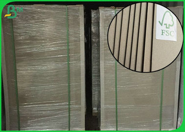 2.2mm 2.4mm Adiabatik Gri Karton Yapraklar Yaprak Ambalajı için Özel Boyut