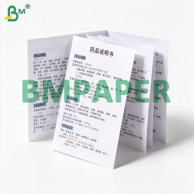 40gsm White Instruction Paper For Printing Medication Leaflets 72x102cm