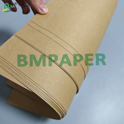 250gsm + 15g PE Coated Kraft Paper Cardboard For Greasy Soup Container 650mm