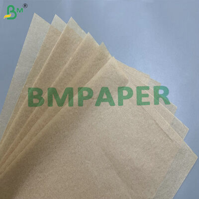 30cm x 10m Silikon Kaplı Parşömen 40gm 45gm Mikrodalga Fırını ve Buharlama için Yapışkanlık Yapan Kağıt