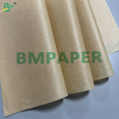30cm x 10m Silikon Kaplı Parşömen 40gm 45gm Mikrodalga Fırını ve Buharlama için Yapışkanlık Yapan Kağıt