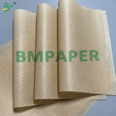 30cm x 10m Silikon Kaplı Parşömen 40gm 45gm Mikrodalga Fırını ve Buharlama için Yapışkanlık Yapan Kağıt