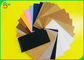 Popüler Yıkanabilir Craft Kağıt / Çanta Yapımı İçin Doğal Kraft Kağıt Rulo