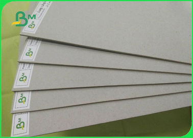1mm 1.5mm 2mm Gri Çipboard Kağıt Yaprakları Siyah Laminasyonlu Gri Karton