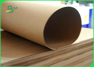 250 - 450gm Doğal Kahverengi El Yapımı Liner Karton Kağıdı Alışveriş için 70 * 100cm