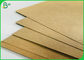 Yüksek Sertlik 135gsm - 450gsm FSC Natural Craft Liner Board Paper 70 * 100cm Sheets