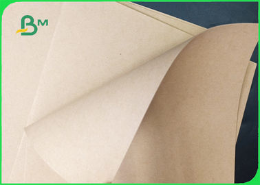 250 / 300 / 300gm İyi Dayanıklılık Yüzeyi Parlak Kraft Kağıt Rulo Paketleme