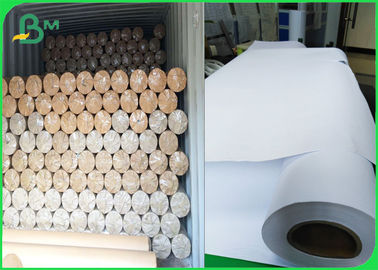 24 Inch 36 Inch Inkjet Plotter Kağıt Rulo 80gm Giyim Endüstrisi İçin