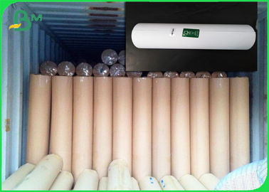 24 Inch 36 Inch Inkjet Plotter Kağıt Rulo 80gm Giyim Endüstrisi İçin