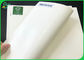 40G IÇIN 350G C1S Beyaz Craft Kağıt / PE kaplı Fincan Kağıt Makaralar Ile Fildişi Kurulu