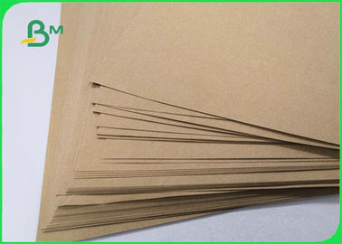 110 - 220gm Paket Kutusu için Geri Dönüştürülmüş Kraft Liner Karton Yaprak 65 * 86cm