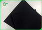 Geri Dönüşüm Hamuru 300 - 400gsm Masa Takvimi İçin İyi Çekme Sertliği Siyah Sert Karton