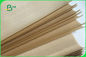 100% Saf MG Kahverengi Kraft Kağıt Rulo 32 ila 60gsm Sarma Gıda FDA FSC ISO