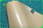 Su geçirmez Anti Yağ Tek PE Kahverengi Kraft Kağıt 30 350gsm FDA FSC ISO SGS