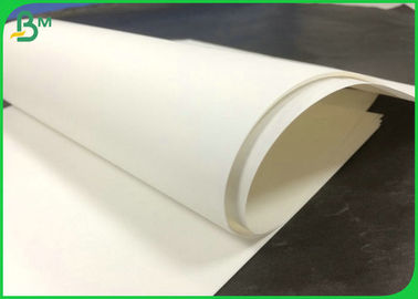 70GSM Doğal bakire beyaz kraft kağıt ruloları Alışveriş çantaları için