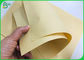 Kağıt Torba İçin Ekolojik Bambu Elyaf 50G 80G Ağartılmamış Kraft İnce Kağıt
