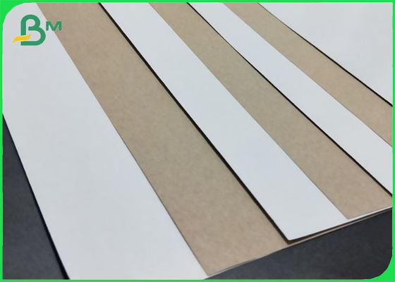 FSC FDA Onaylı Gıda Sınıfı Beyaz Kraft Kağıt 120g - 250g Odun Hamuru