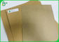 Karton Yapımı İçin Geri Dönüşümlü Hamur 200g 220g Kahverengi renkli Kraft Astar Kağıt Rulo