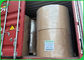 Karton Yapımı İçin Geri Dönüşümlü Hamur 200g 220g Kahverengi renkli Kraft Astar Kağıt Rulo