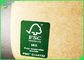 Çevre Dostu 50g Kraft Kağıt Kahverengi Gıda Ambalaj Kağıdı Rulosu FSC FDA ISO