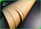 Tote Çanta Yırtılmaya Dayanıklı 1100mm için 40gsm 50gsm Dayanıklı Kahverengi Kraft Kağıt
