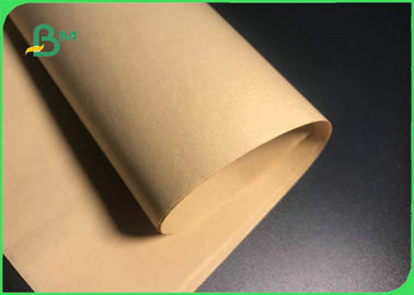 Virgin Bambu Hamuru Malzemesi Sarma Aperatif Yiyecek için Kraft Kağıt 40gsm 50gsm