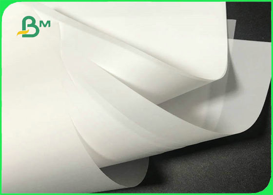 Mimari Çizim için 73gsm 900mm * 70m Saydam Beyaz Aydınger Kağıdı