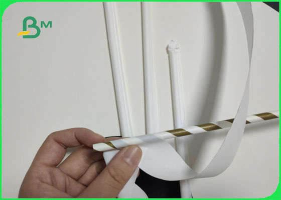 Parçalanabilir Chopsticks Ambalaj için 24gsm 28gsm Straw Ambalaj Kağıdı Rulo