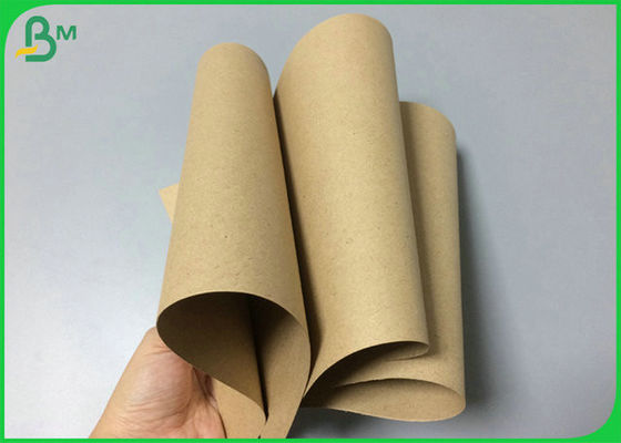 Kaplama yok 60g 80g Kahverengi Kraft Kağıt Notebook Kapağı için Çiğ Malzeme