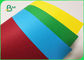 DIY Malzemesi İçin 230gsm 250gsm Renkli Ofset Kağıt Net Görüntüler 640 × 900mm