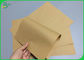 Alışveriş torbaları için 70gsm 120gsm Yumuşak Yüzeyli Kahverengi Kraft Kağıt
